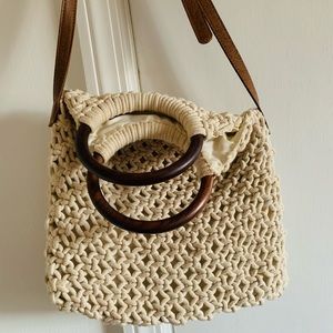 Macrame purse